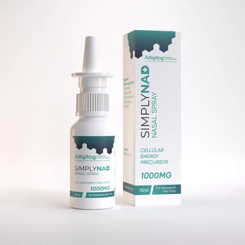 NAD+ 1000 mg Nasal Spray — research-use-only nasal spray