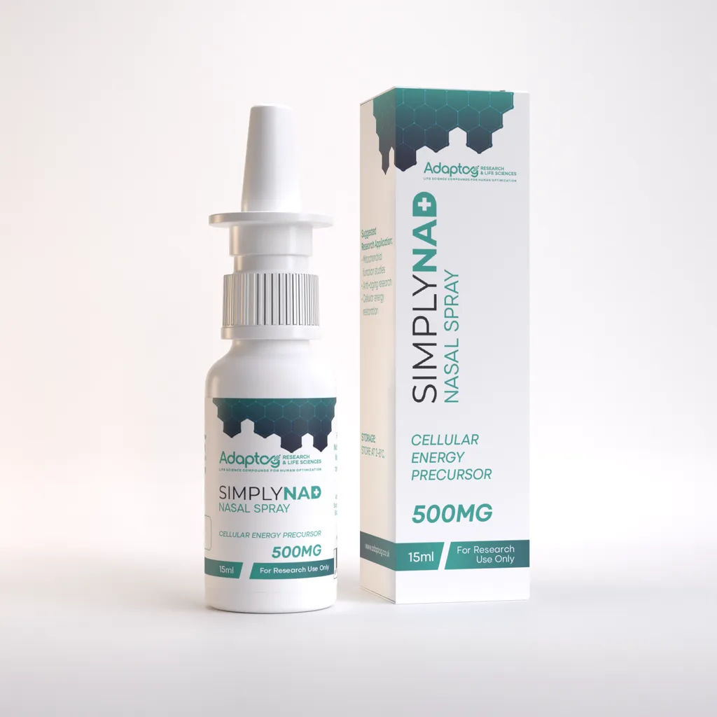 NAD+ 500 mg Nasal Spray — research-use-only nasal spray